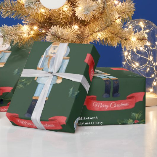 Papier Cadeau Papier à enveloppement de noisette festive (Vacances)