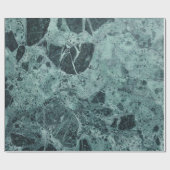 Papier Cadeau Papier à enveloppement de pierre verte (Plat)