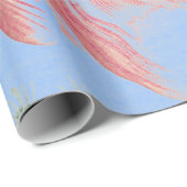 Papier Cadeau Papier à enveloppement de POISSON KOI JAPONAIS (Coin rond)