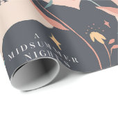 Papier Cadeau Papier à enveloppement de rêve d'anniversaire (Coin rond)