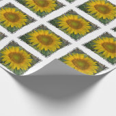 Papier Cadeau Papier à enveloppement de tournesol (Coin)