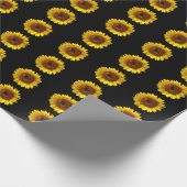 Papier Cadeau Papier à enveloppement de tournesol (Coin)