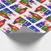 Papier Cadeau Papier à enveloppement de trois rois (Coin)