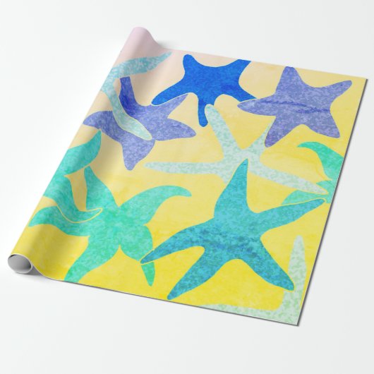 Papier Cadeau Papier à enveloppement d'écrevisse (Déroulé)