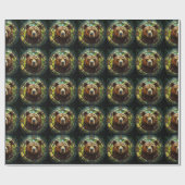 Papier Cadeau Papier à enveloppement d'ours (Plat)