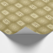 Papier Cadeau Papier à enveloppement du 50e anniversaire du Mari (Coin)