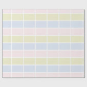 Papier Cadeau Papier à enveloppement en carton pastel (Plat)