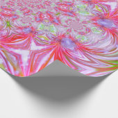 Papier Cadeau Papier à enveloppement en cristal rouge (Coin)