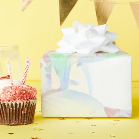 Papier Cadeau Papier à enveloppement Feuille pastel chatoyant (Fête d'anniversaire)