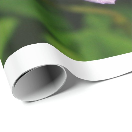 Papier Cadeau Papier à enveloppement floral (Coin rond)