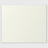 Papier Cadeau Papier à enveloppement glacé ivoire (Plat)