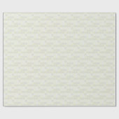 Papier Cadeau Papier à enveloppement HAMbWG - Carreau Crm/Gry/Gl (Plat)