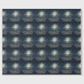 Papier Cadeau Papier à enveloppement Magique North Star (Plat)