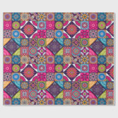 Papier Cadeau Papier à enveloppement Mandala (Plat)