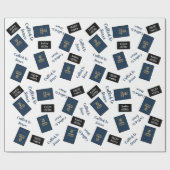 Papier Cadeau Papier à enveloppement missionnaire soeur (Plat)