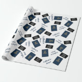 Papier Cadeau Papier à enveloppement missionnaire soeur (Déroulé)