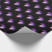 Papier Cadeau Papier à enveloppement monographique Holographique (Coin)