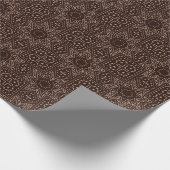 Papier Cadeau Papier à enveloppement Motif Étoile en tissu boue (Coin)