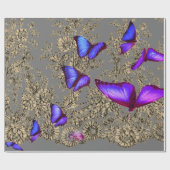 Papier Cadeau Papier à enveloppement MOTIF PAGE ANTIQUE (Plat)