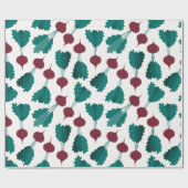 Papier Cadeau Papier à enveloppement Motif sans soudure pour bet (Plat)