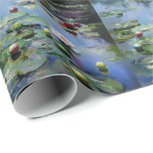 Papier Cadeau Papier à enveloppement Nénuphar Softball (Coin rond)