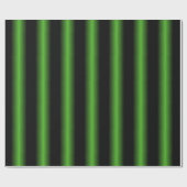 Papier Cadeau Papier à enveloppement noir et vert (Plat)