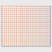 Papier Cadeau Papier à enveloppement orange vif (Plat)