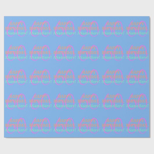 Papier Cadeau Papier à enveloppement ordinaire 60e anniversaire (Plat)