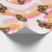 Papier Cadeau Papier à enveloppement papillon super (Coin)