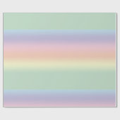 Papier Cadeau Papier à enveloppement pastel Rainbow (Plat)