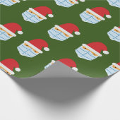 Papier Cadeau Papier à enveloppement Père Noël Maskmas (Coin)