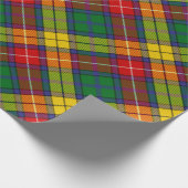 Papier Cadeau Papier à enveloppement pivoté Clan Buchanan Tartan (Coin)