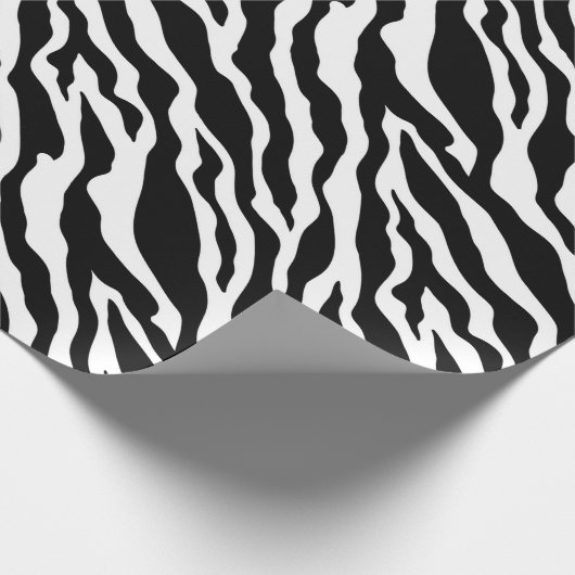 Papier Cadeau Papier à enveloppement Poster de animal Zebra Stri (Coin)
