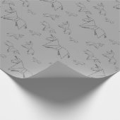 Papier Cadeau Papier à enveloppement pour âne Origami (Coin)