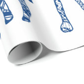 Papier Cadeau Papier à enveloppement pour baiser Giraffes (Coin rond)