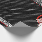 Papier Cadeau Papier à enveloppement pour chandail Krampus (Coin)