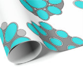 Papier Cadeau Papier à enveloppement pour fille (Coin rond)