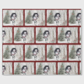 Papier Cadeau Papier à enveloppement pour Noël (Plat)