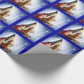 Papier Cadeau Papier à enveloppement pour trois hommes sages (Coin)