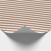 Papier Cadeau Papier à enveloppement rétro-rayé (Coin)