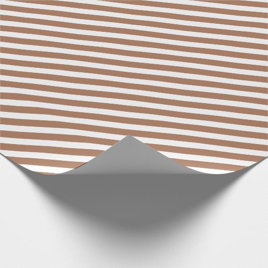 Papier Cadeau Papier à enveloppement rétro-rayé (Coin)
