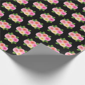 Papier Cadeau Papier à enveloppement rose (Coin)