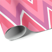 Papier Cadeau Papier à enveloppement rose et violet clair (Coin rond)