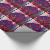 Papier Cadeau Papier à enveloppement rose rouge (Coin)