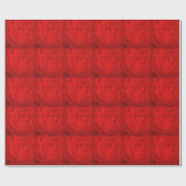 Papier Cadeau Papier à enveloppement rose rouge (Plat)