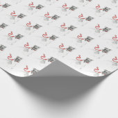 Papier Cadeau Papier à enveloppement rouge russe (Coin)