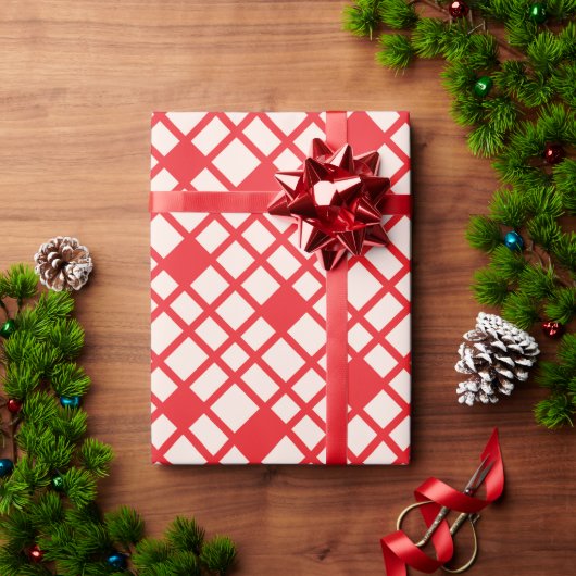 Papier Cadeau Papier à enveloppement rustique à thème Noël (Cadeau de vacances)