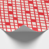 Papier Cadeau Papier à enveloppement rustique à thème Noël (Coin)