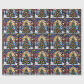 Papier Cadeau Papier à enveloppement solstice en verre tendu (Plat)