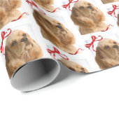 Papier Cadeau Papier à enveloppement Spaniel Cocker (Coin rond)